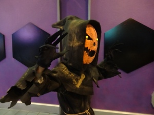 And the creepy costume winner is: Travis
